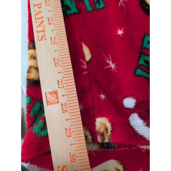 ELF the Movie Fleece Pajama Pants Mens 2XL Red Christmas Pull On Sleepwear - Picture 11 of 12